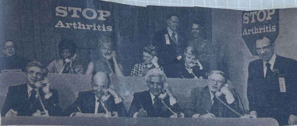 Arthritis telethon phone bank