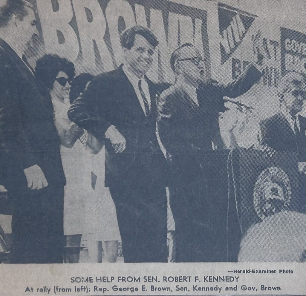 Robert F. Kennedy rally